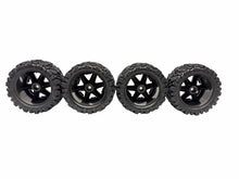 Load image into Gallery viewer, New Traxxas Talon EXT Tires W Gray RXT Wheels 2.8” Off Rustler 4X4 BL-2S #18792
