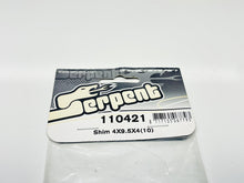 Load image into Gallery viewer, Serpent 110421 Shims 4 x 9.5 x 4 (10) Rc Part #8888
