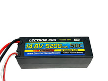 Load image into Gallery viewer, Lectron Pro 5200Mah 50C 14.8V 4S Hardcase Lipo W Deans Connector Rc Part #16869
