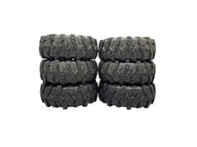 Load image into Gallery viewer, Voodoo KLR/M 1.9/4.75 Tires W Vanquish Plastic Beadlock Wheels Set Of 6 #16846
