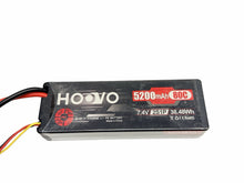 Load image into Gallery viewer, Hoovo 5200MAH 80C 7.4V 2S Hardcase Lipo W Trx Connector Rc Part #20026
