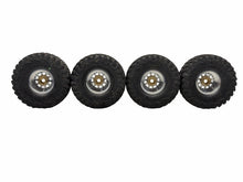 Load image into Gallery viewer, Jconcepts Bossman 1.9” Tires W Vision Aluminum Wheels &amp; Vanquish Rings #18090
