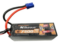 Load image into Gallery viewer, Youme Power Nihewo 7500MAH 100C 4S Hardcase Lipo W EC5 Connector Rc Part #16410
