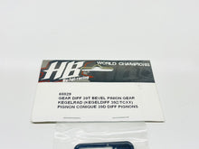 Load image into Gallery viewer, Hot Bodies Gear Diff 39T Bevel Pinion Gear - HBS68829 Rc Part #8932

