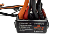 Load image into Gallery viewer, New Spektrum 70A Brushed Smart Esc 2-3S W Boulder 21T Motor Rc Part #17840

