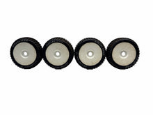 Load image into Gallery viewer, Duratrax Equalizer 1/8 C2 Buggy Tires W 17MM Hex White Wheels Set Of 4 #19866
