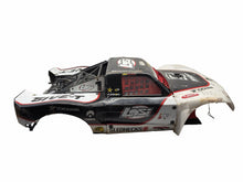 Load image into Gallery viewer, Losi 5IVE-T 1.0 Blk/White/Red Body Panels W Cage (Rough Condition) #18629

