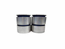 Load image into Gallery viewer, Vanquish KMC 2.2” KMC236 Blue Tank Wheels W Carbon Fiber Rings Set Of 4 #19909
