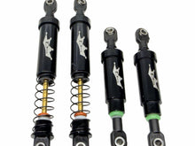 Load image into Gallery viewer, Dlux Black Aluminum Crawler Shocks Off Vanquish VRD Carbon Build Rc Part #19790

