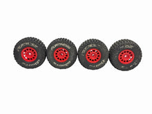 Load image into Gallery viewer, Arrma Mojave Grom 1/18 DBoots Fortress Tires W Red Wheels Rc Part #17769
