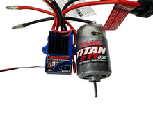 Load image into Gallery viewer, New Traxxas XL-5HV 3S Esc W Titan 21T 550 Reverse Rotation Motor Rc Part #17926
