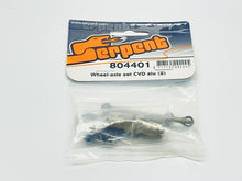 Load image into Gallery viewer, Serpent 804401 Wheel Axle Set Cvd Alu (2) Rc Part #8832
