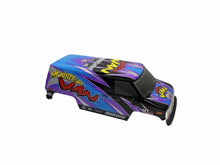 Load image into Gallery viewer, Team Associated 41116 MT12 Pre-Painted Monster Van 1/12 Scale Body #18048
