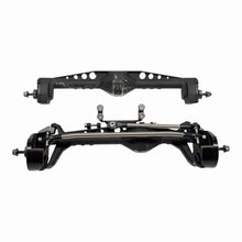 Load image into Gallery viewer, Vanquish Black Aluminum Capra F9 Front &amp; Rear Crawler Axles W Treal Brass #18565

