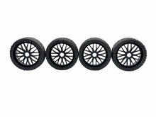 Load image into Gallery viewer, Unknown Brand 1/8 Scale Onroad Tires W Wheels Set Of 4 (Need Glued) #19828
