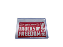 Load image into Gallery viewer, Vanquish Products Trucks Of Freedom 2025 Red Card Rc Part #16231
