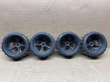 Load image into Gallery viewer, Rare Vantage Racing Hx5 Tires/Wheels Set Of 4 (Read Ad!) Part #5129
