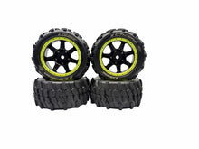 Load image into Gallery viewer, Louise X-Champ Monster Truck Tires W Blk 24MM Hex Wheels For X-MAXX Read! #18845
