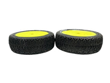 Load image into Gallery viewer, Raw Speed 160304 “Stage Two” 2WD Front Buggy Tires W 10MM Hex Wheels (2) #13774
