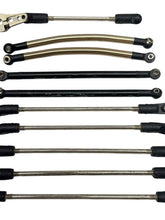 Load image into Gallery viewer, Axial SCX10 ii 2017 Jeep Wrangler Stainless Steel &amp; Alum Link Set Of 10 #16348
