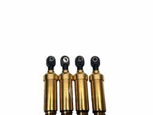 Load image into Gallery viewer, Dlux 92MM Gold Aluminum Short Shocks Set Of 4 For 1/10 Crawler Rc Part #19894
