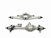 Load image into Gallery viewer, Vanquish F9 Straight Clear Alum Front &amp; Rear Axles (Offset Front) Rc Part #19572
