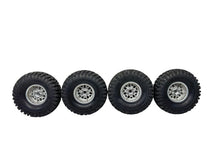 Load image into Gallery viewer, Pit Bull Rock Beast 1.9” Tires W Vanquish Bully Wheels &amp; Purple Rings #16810
