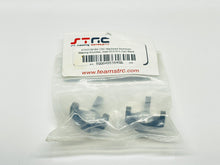 Load image into Gallery viewer, Strc STA31381BK Axial SCX10 II Aluminum Front Steering Knuckles (Black) #8859
