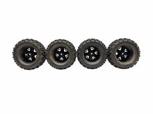 Load image into Gallery viewer, Traxxas Stampede 4X4 VXL Sledgehammer Tires W Blk Chrome 12MM Hex Wheels #19065
