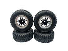 Load image into Gallery viewer, New Traxxas Raptor 2WD BFGoodrich Tires W Blk/Silver 12MM Hex Wheels (4) #17208
