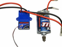 Load image into Gallery viewer, New Traxxas XL-5 Waterproof Esc &amp; Titan 12T 550 Motor W iD Connector #18498
