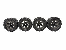 Load image into Gallery viewer, New Traxxas Talon EXT Tires W Gray RXT Wheels 2.8” Off Rustler 4X4 BL-2S #18792
