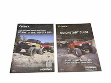 Load image into Gallery viewer, Axial SCX10 lll Toyota SR5 Manual W QuickStart Guide &amp; Parts Pouch/Tools #18391
