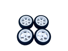 Load image into Gallery viewer, Team Associated Hoonitruck Touring Car Tires &amp; Wheels W 12MM Hex Set Of 4 #12424
