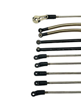 Load image into Gallery viewer, Axial SCX10 ii 2017 Jeep Wrangler Stainless Steel &amp; Alum Link Set Of 10 #16348
