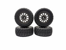 Load image into Gallery viewer, New Traxxas Rally 4X4 BL-2S Pre-Mounted Tires W Gray 12MM Hex Wheels #18809

