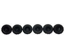 Load image into Gallery viewer, Voodoo KLR/M 1.9/4.75 Tires W Vanquish Plastic Beadlock Wheels Set Of 6 #16846
