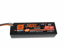 Load image into Gallery viewer, Spektrum Smart G2 1400MAH 30C 7.4V 2S Hardcase Lipo W iC2 Connector #18677
