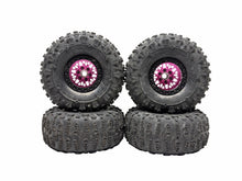 Load image into Gallery viewer, Jconcepts Ruptures 1.9” Tires W 3D Foams &amp; Pink LE Spec Rc Wheels (Read) #18061
