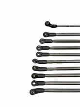 Load image into Gallery viewer, New Axial SCX10 lll Jeep CJ-7 V2 Stainless Steel Link Set Of 10 W Horn #19487
