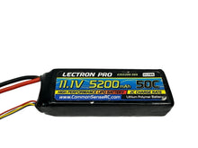 Load image into Gallery viewer, Lectron Pro 5200Mah 50C 11.1V 3S Soft Lipo Pack W XT60 Connector Rc Part #17286
