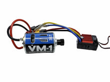 Load image into Gallery viewer, NEW Vanquish VE-1 (2-3S) Esc &amp; VM-1 35T Brushed Motor 1/10 Scale Combo #18636
