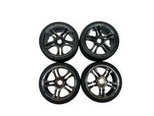 Load image into Gallery viewer, Traxxas XO-1 Supercar Belted Slick Tires W 17MM Hex Black Chrome Wheels #17269
