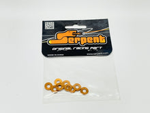 Load image into Gallery viewer, Serpent 110419 4x9.5x1mm Aluminum Shim (10) Rc Part #8713

