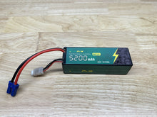 Load image into Gallery viewer, Qualpow 5200Mah 80C 11.1V 3S Hardcase Lipo Rc Part #11542
