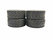 Load image into Gallery viewer, Unknown Brand 1/8 Scale Onroad Tires W Wheels Set Of 4 (Need Glued) #19828

