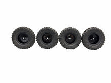 Load image into Gallery viewer, Jconcepts Ruptures 1.9” Tires W Dlux Loaded Dice Wheels &amp; FlubRc Inserts #18758
