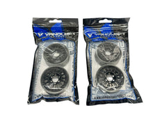 Load image into Gallery viewer, Vanquish Products 1.9 KMC KM445 Impact Blk Anodized VPS07801 Set Of 4 Nip #14689
