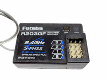 Load image into Gallery viewer, Futaba R203GF S-FHSS 3 Channel 2.4Ghz Surface Receiver (Damaged Antenna) #18721
