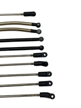 Load image into Gallery viewer, Axial SCX10 ii 2017 Jeep Wrangler Stainless Steel &amp; Alum Link Set Of 10 #16348
